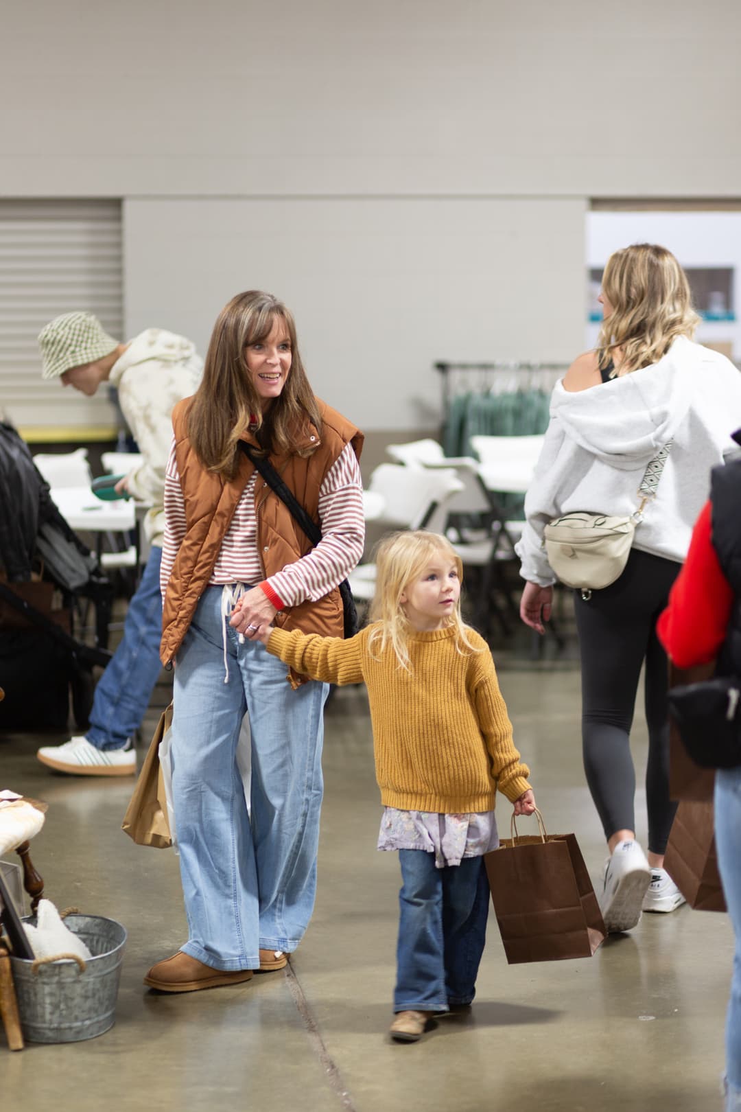 Market vendor display