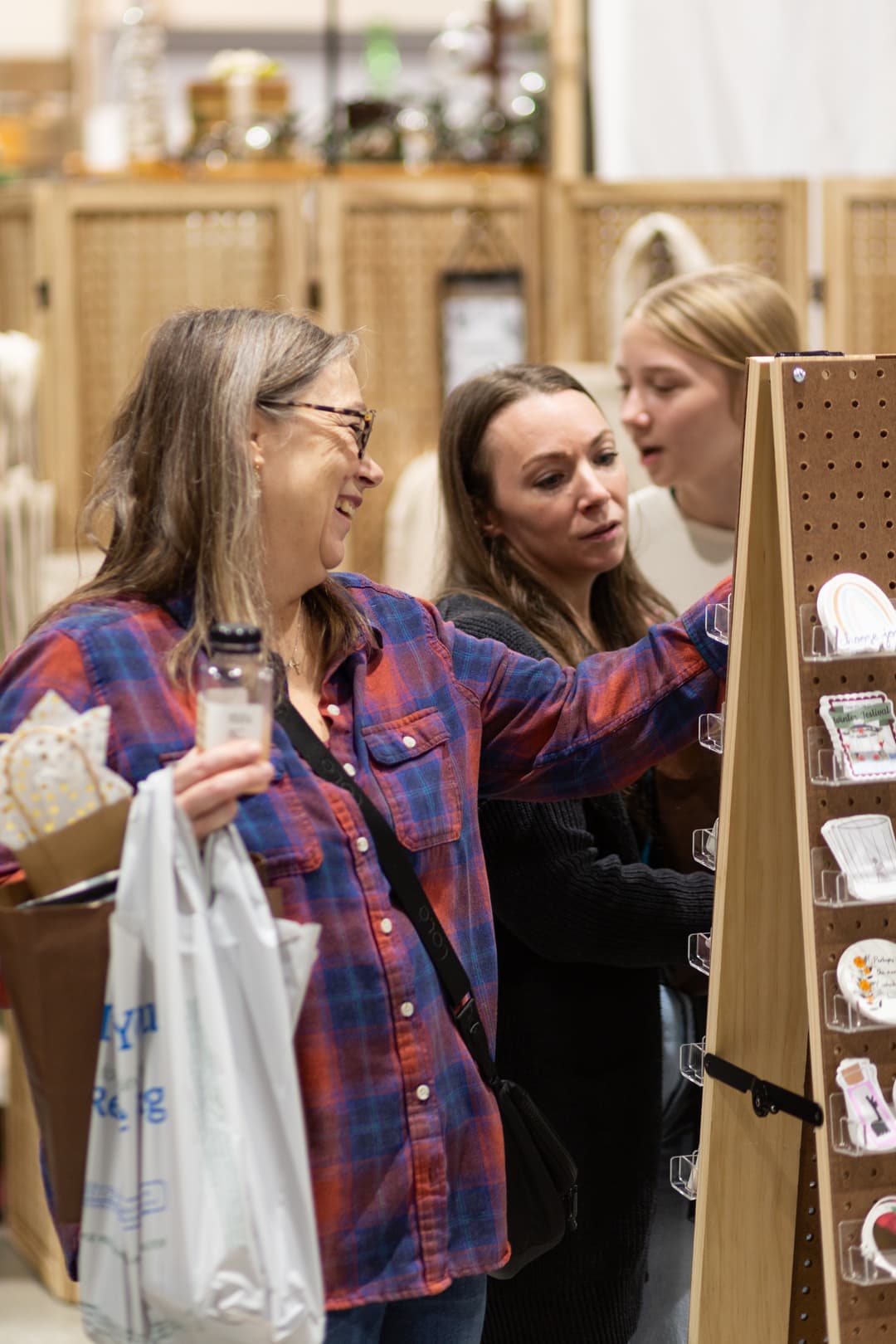 Market vendor display