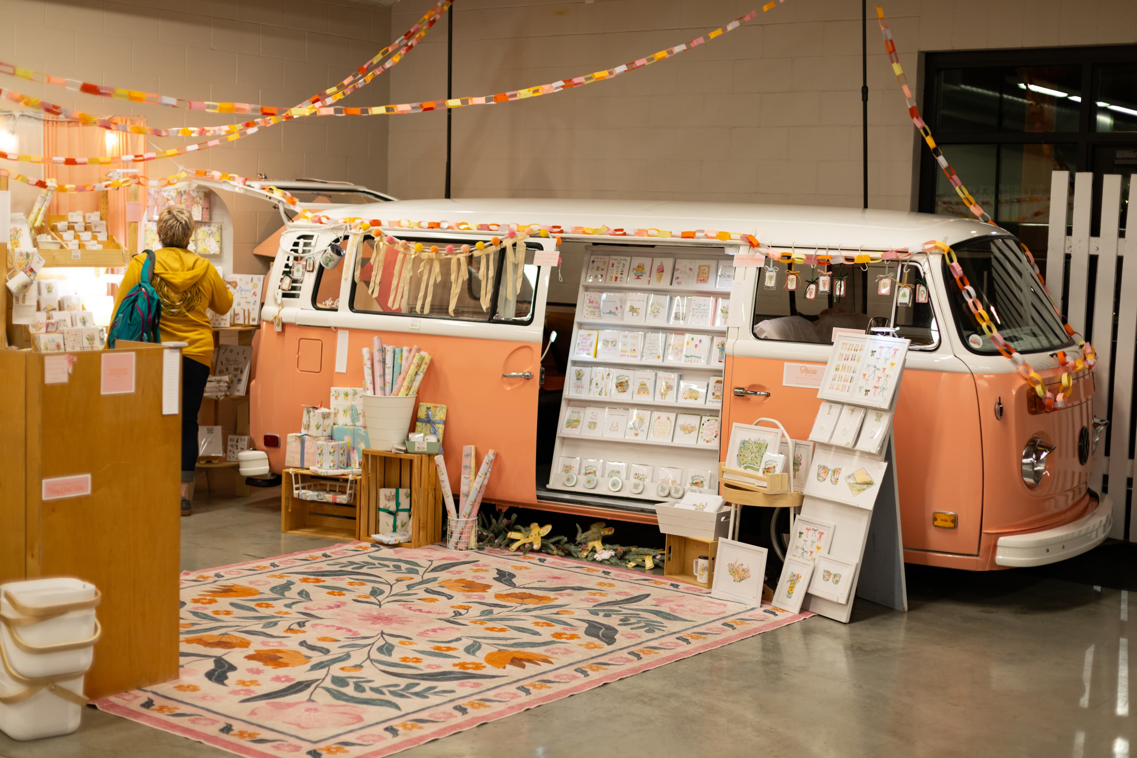 A christmas tree with lights