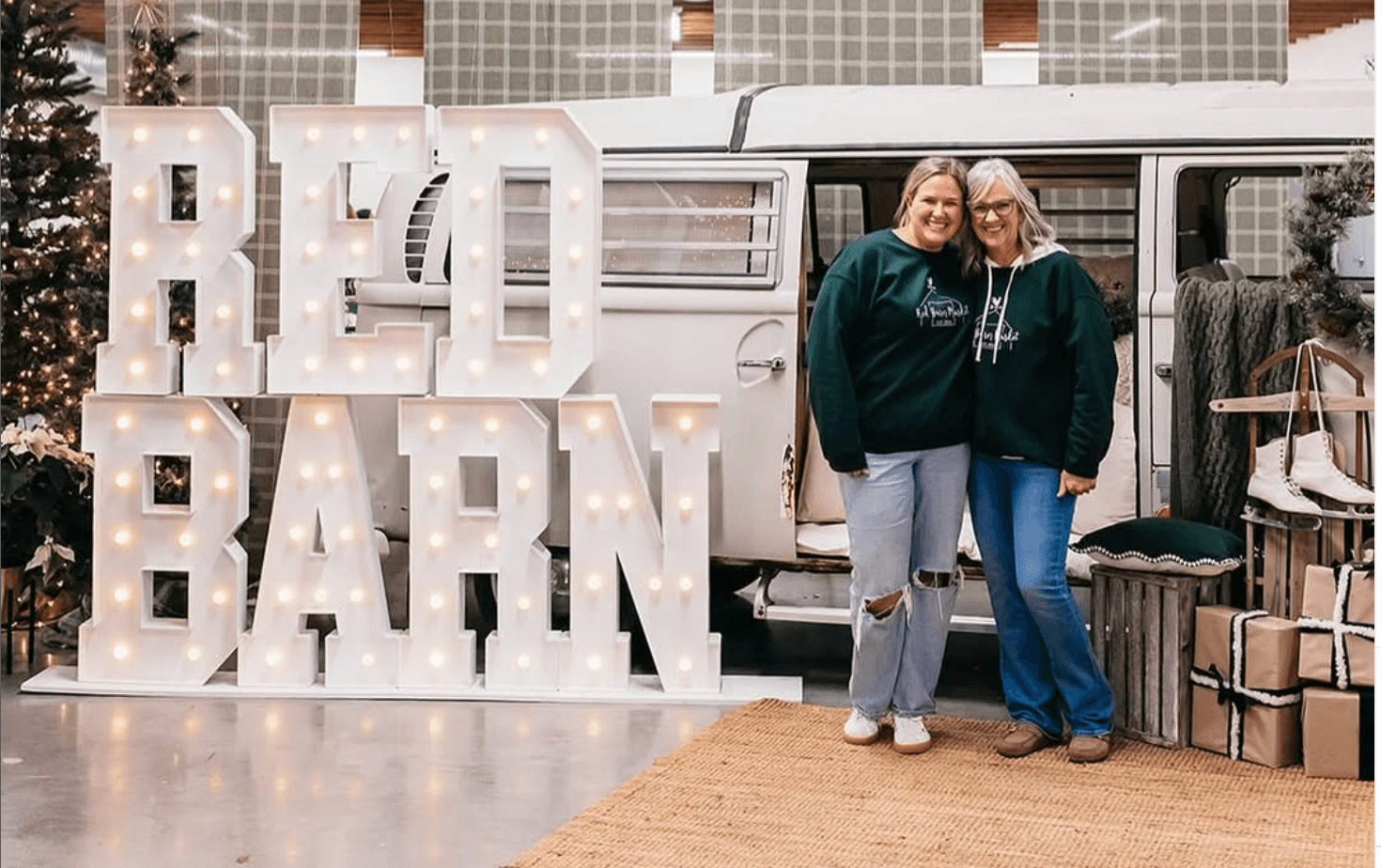 The founders of Red Barn Market Events